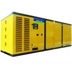 картинка Дизельный генератор Aksa AC 880, в кожухе от компании Нова Механика